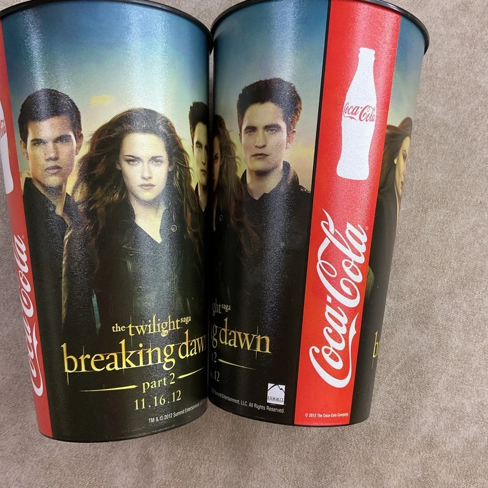 The Twilight Breaking Dawn Part 2 Movie Theater Cups Amazon Irish Coven Set of 2